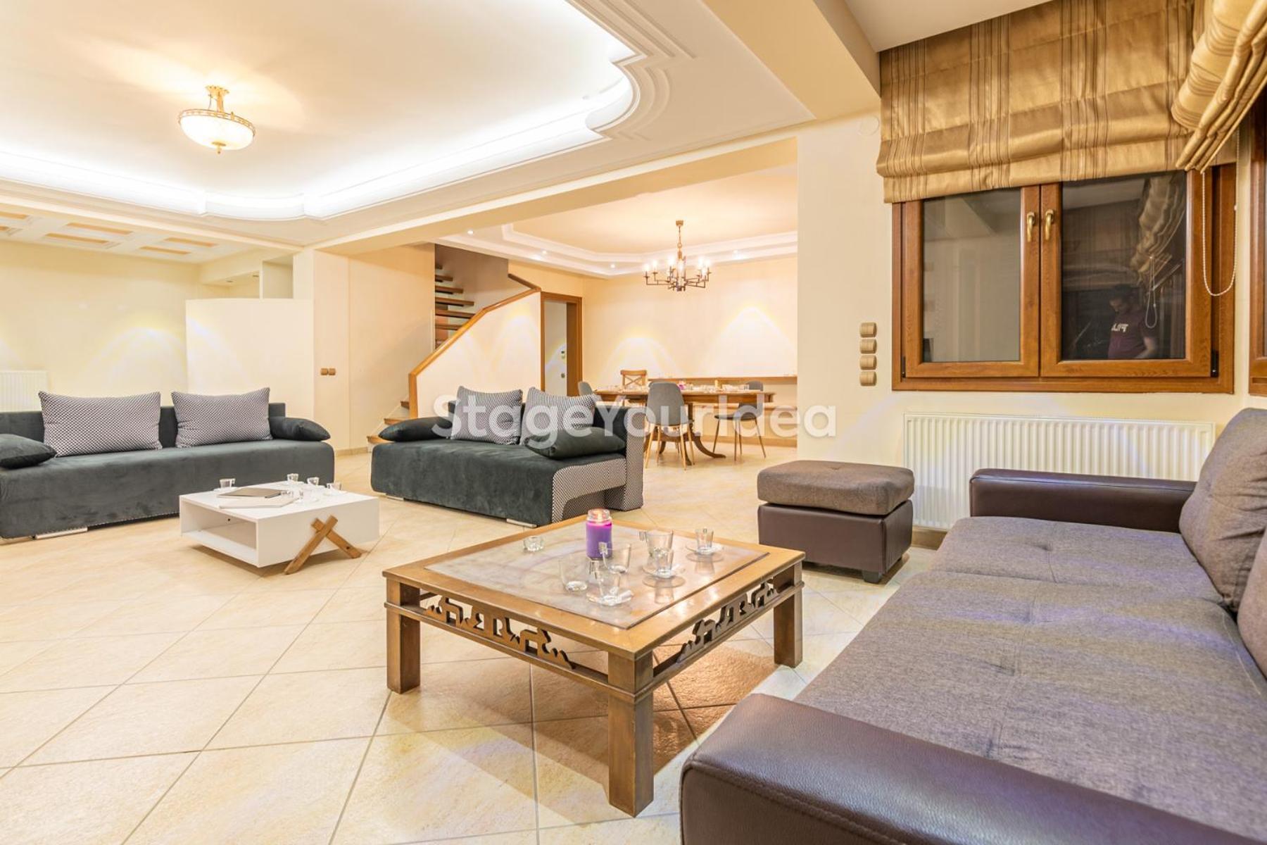 Luxury Appartment, Only 7 Minutes From Thessaloniki Airport And 15 Minutes From City Center ,For 8-23 People Also For Gatherings And Parties Neon Rysion Exterior photo